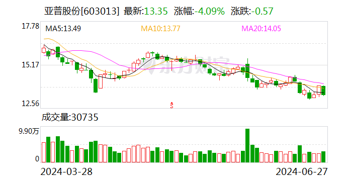 亚普股份，储能技术与汽车零件制造领域的佼佼者