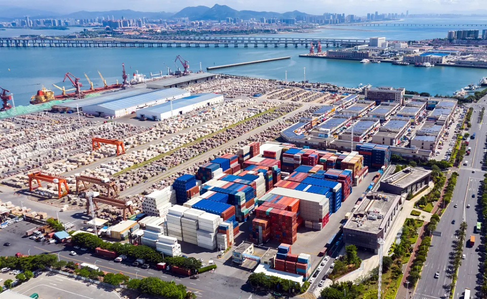 厦门象屿大型综合物流园区，福建厦门物流枢纽的核心力量