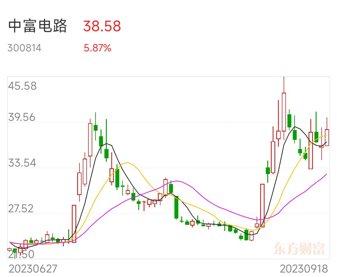 中富电路是一家在电路板和电子元器件领域具有较强影响力的企业。它主要生产和销售各种类型的电路板，包括通讯电路板、消费电子电路板、汽车电子电路板等。此外，它也提供电子元器件的采购和配套服务。该公司拥有先进的生产设备和技术，致力于为客户提供优质的产品和服务。同时，中富电路注重研发和创新，不断推出适应市场需求的新产品。