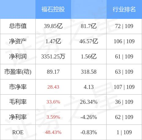 福石控股是一家在资本市场运作多年的综合性投资公司。其主要业务涉及多个领域，包括金融、地产、矿业等。该公司以其丰富的经验和专业能力，在国内外投资领域拥有较高的声誉。