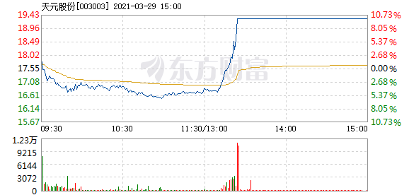 天元股份是一家专注于智能电力连接系统研发、生产和销售的公司，主要产品包括高低压电缆附件及元器件等。该公司致力于为客户提供安全、可靠、高效的电力连接系统解决方案。天元股份在行业中拥有较高的知名度和影响力，其产品和服务在市场上得到了广泛的应用和认可。此外，天元股份还注重技术创新和产品研发，不断提高产品质量和技术水平，以满足客户的需求。