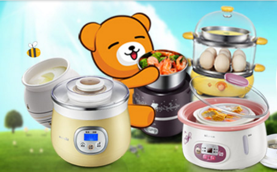 小熊电器，创意萌家电品牌，年轻消费群体的首选