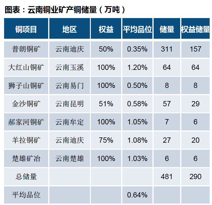 云南铜业是云南省最大的铜业公司，也是中国重要的铜资源开采和加工基地之一。该公司主要从事铜精矿开采、冶炼及加工相关业务，并拥有采矿、选矿、冶炼等一整套生产体系。云南铜业的产品涵盖了阴极铜、铜精矿、铜杆等，广泛应用于电力、电子、建筑、交通等领域。此外，该公司还致力于技术创新和产品研发，不断提高产品质量和竞争力。云南铜业在行业中拥有较高的知名度和影响力，是云南省和全国重要的铜业企业之一。